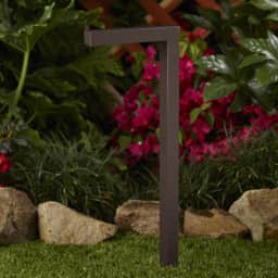 20" Black Aluminum Path Light with LB2ND LED Module 2.5W