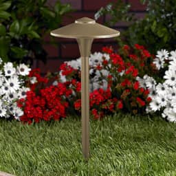 16-1/2"H X 7-3/8" Bronze Led T3 Path Light 2.5W