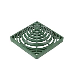 NDS 9 in. Square Atrium Grate, Green (991)