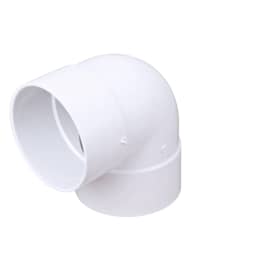NDS 8 in. PVC Sewer & Drain 90° Elbow, Hub x Hub — 8P02