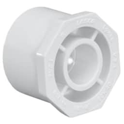 3" x 2" White SP x Slip SCH40 Reducer Bushing
