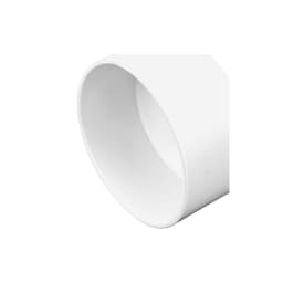 3P06, 3" White PVC S&D Cap