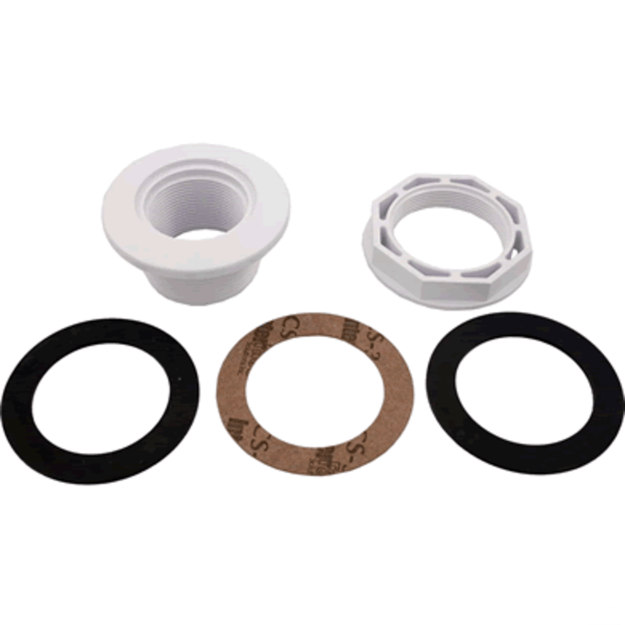 1-1/2-Inch FIP Return Inlet Fitting with Locknut and Gasket
