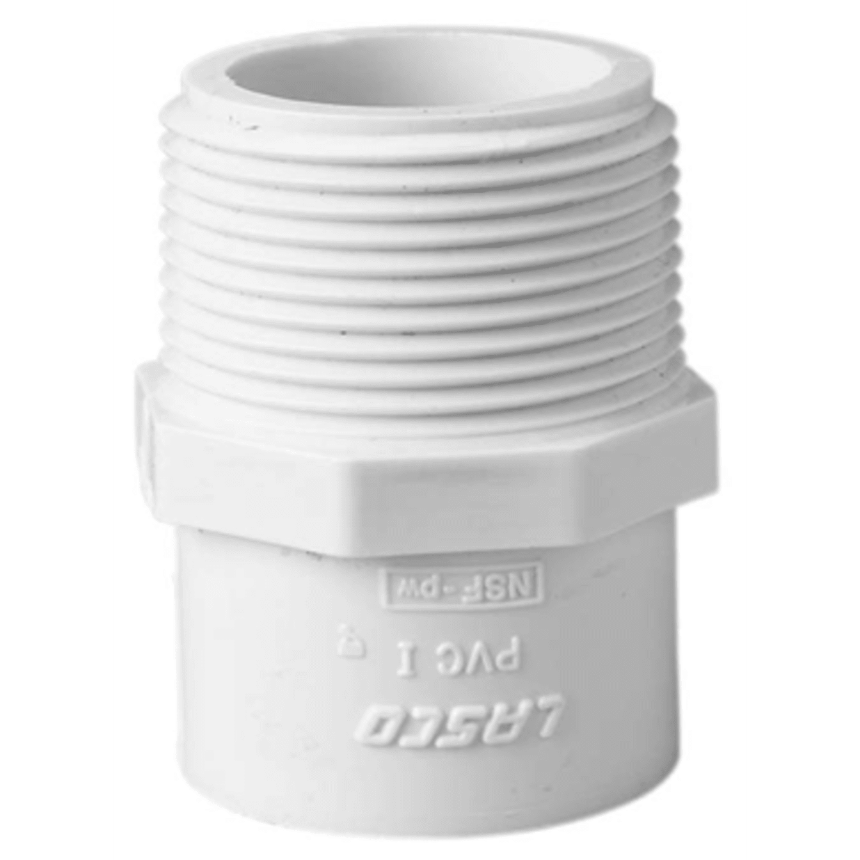 2"x2-1/2" Red Male Adapter