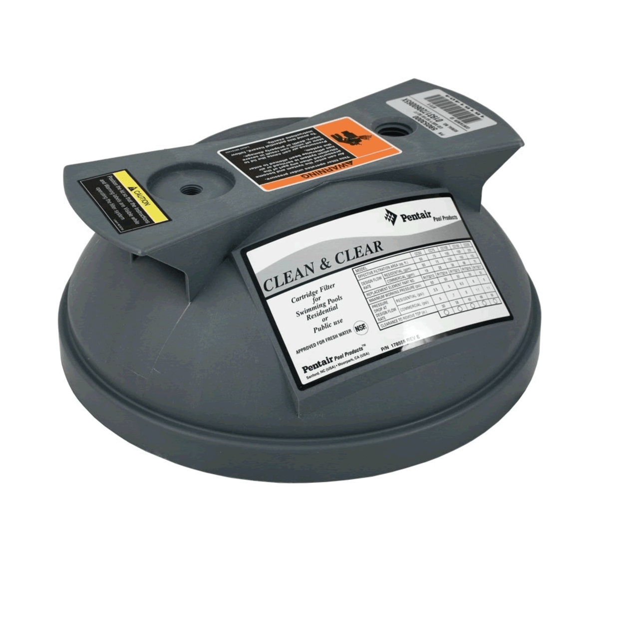 Lid 50/100 Sqft Black