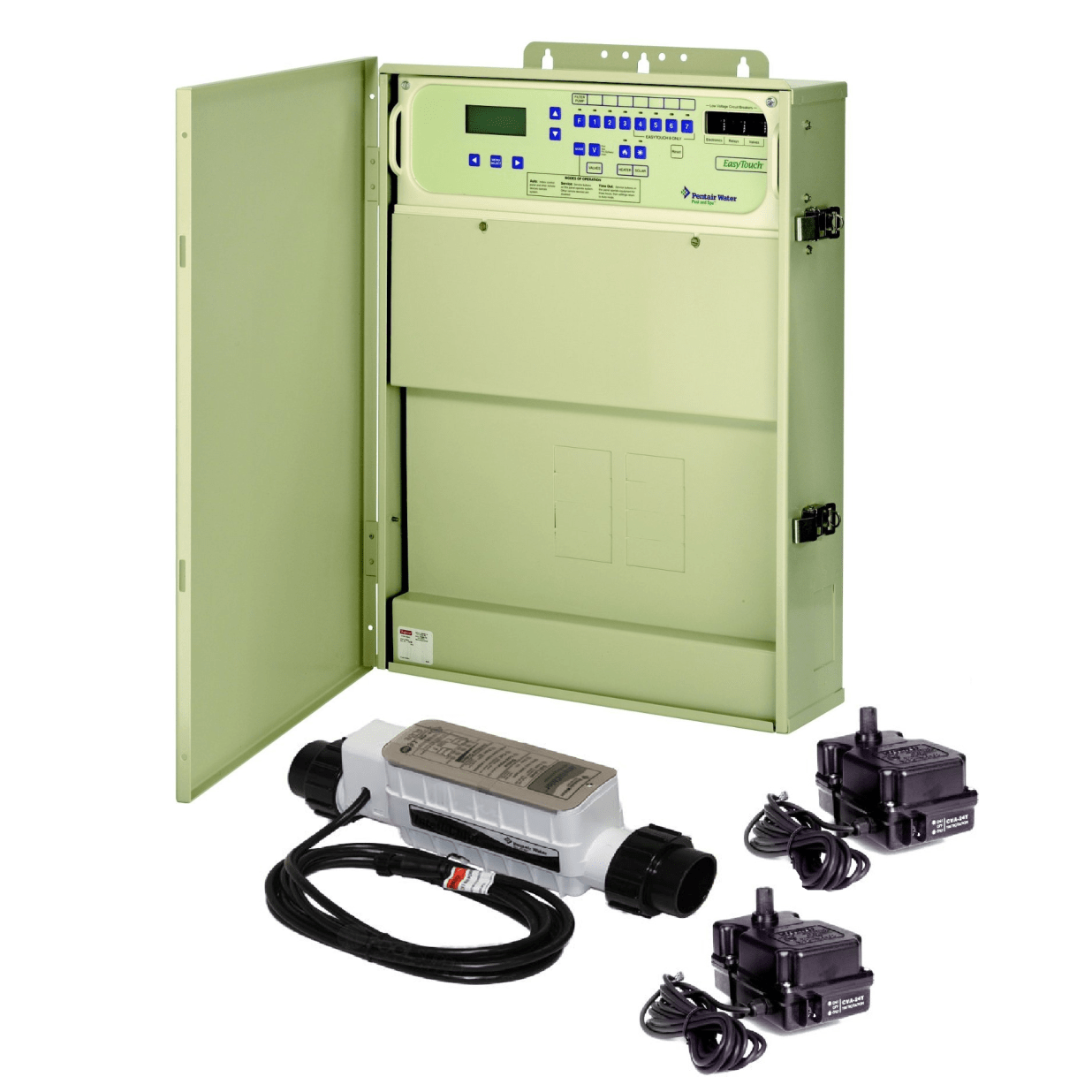 EasyTouch 8SC Pool/Spa Combo with IntelliChlor IC20, 2 Actuators