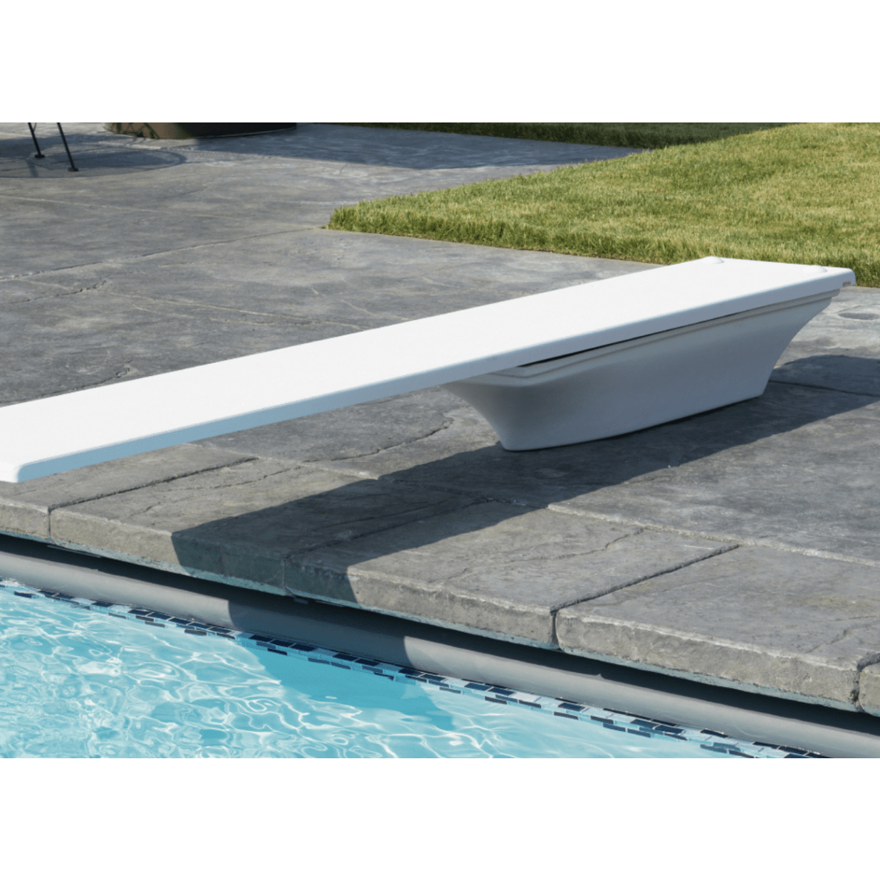6' Flyte-Deck II Stand with Fibre-Dive Board - Pebble