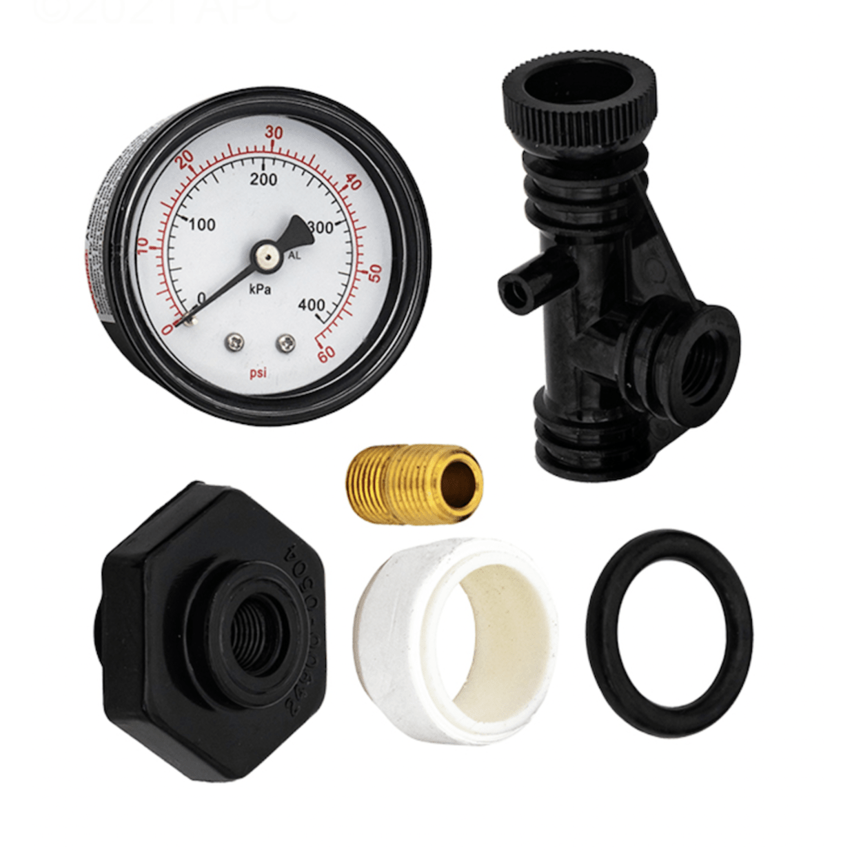 Valve & Gauge Assembly for System 3 Filters