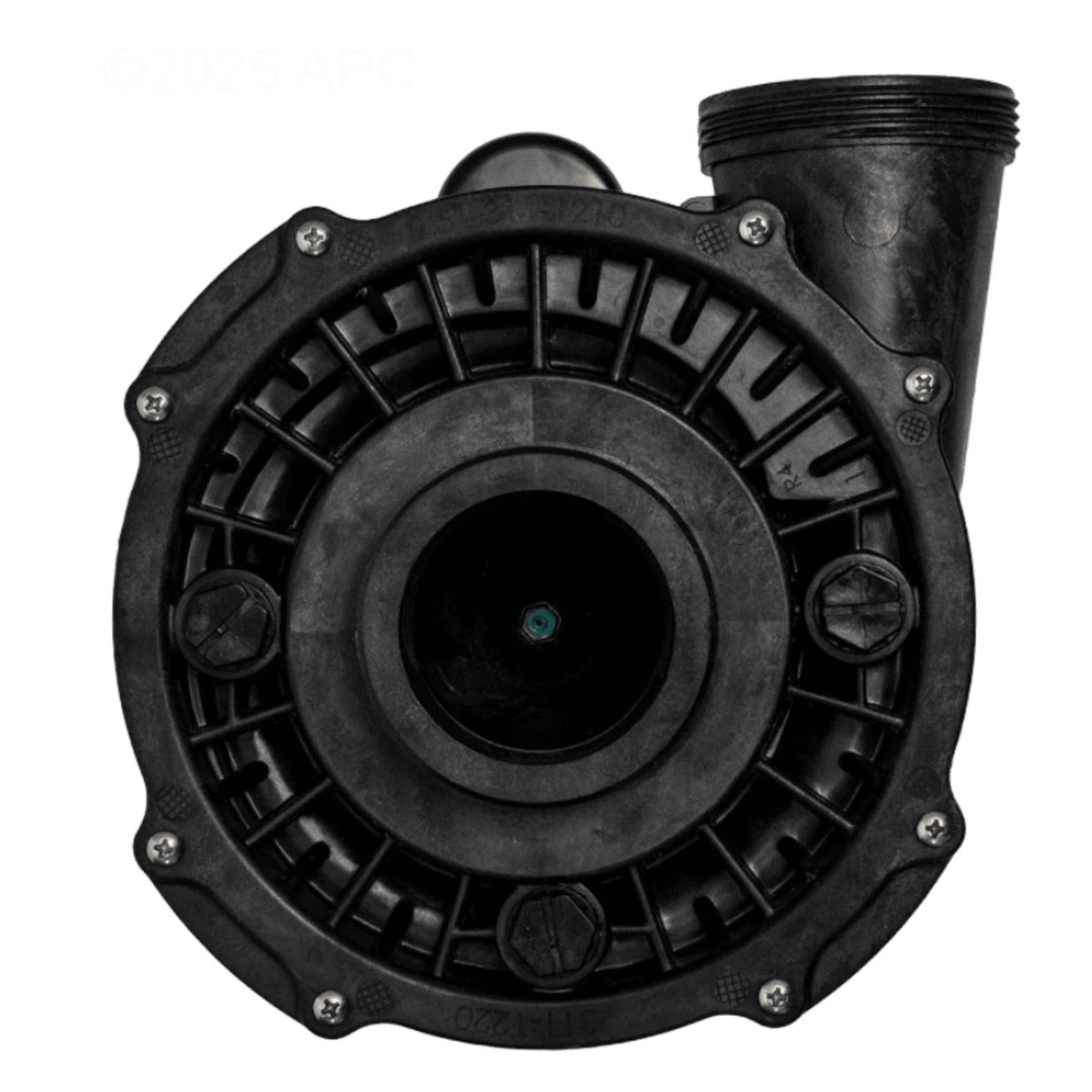 2" 56-Frame 2-Speed Executive Spa Pump 3HP 230V 60Hz