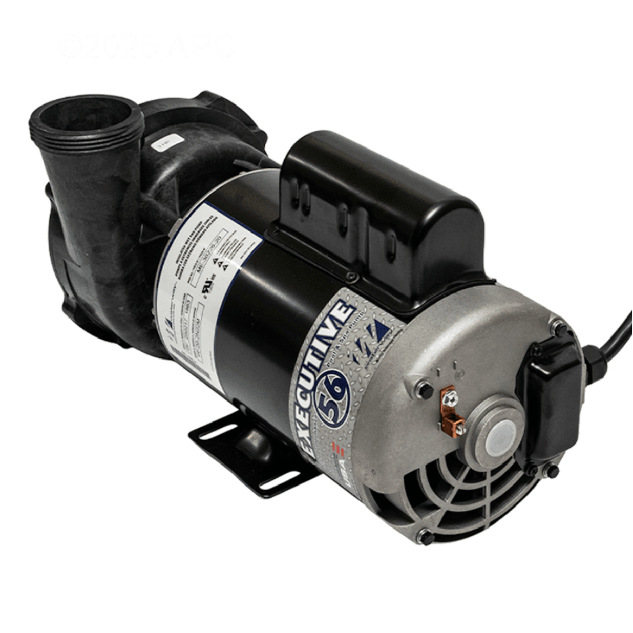 2" 56-Frame 2-Speed Executive Spa Pump 3HP 230V 60Hz