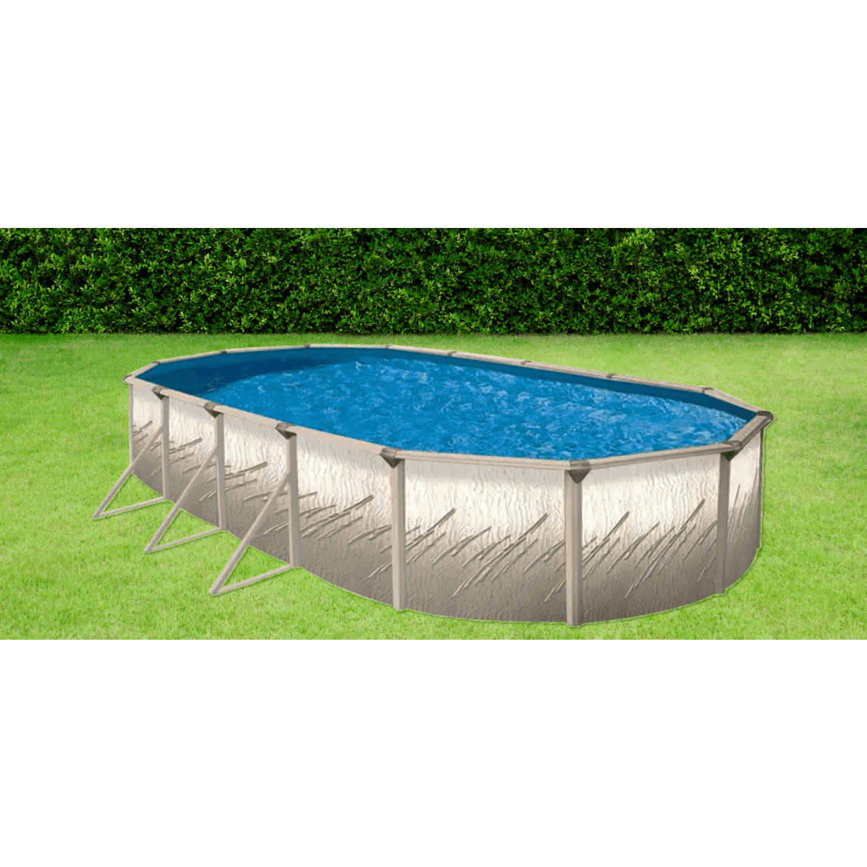 Pretium 12'x21' Oval, 52" Deep Above Ground Pool