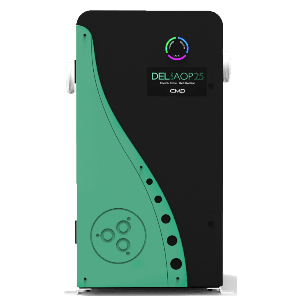 Next Gen DEL AOP 25 Ozone + UV-C Sanitation for Residential Pools, 25,000 Gallons, 120V/240V