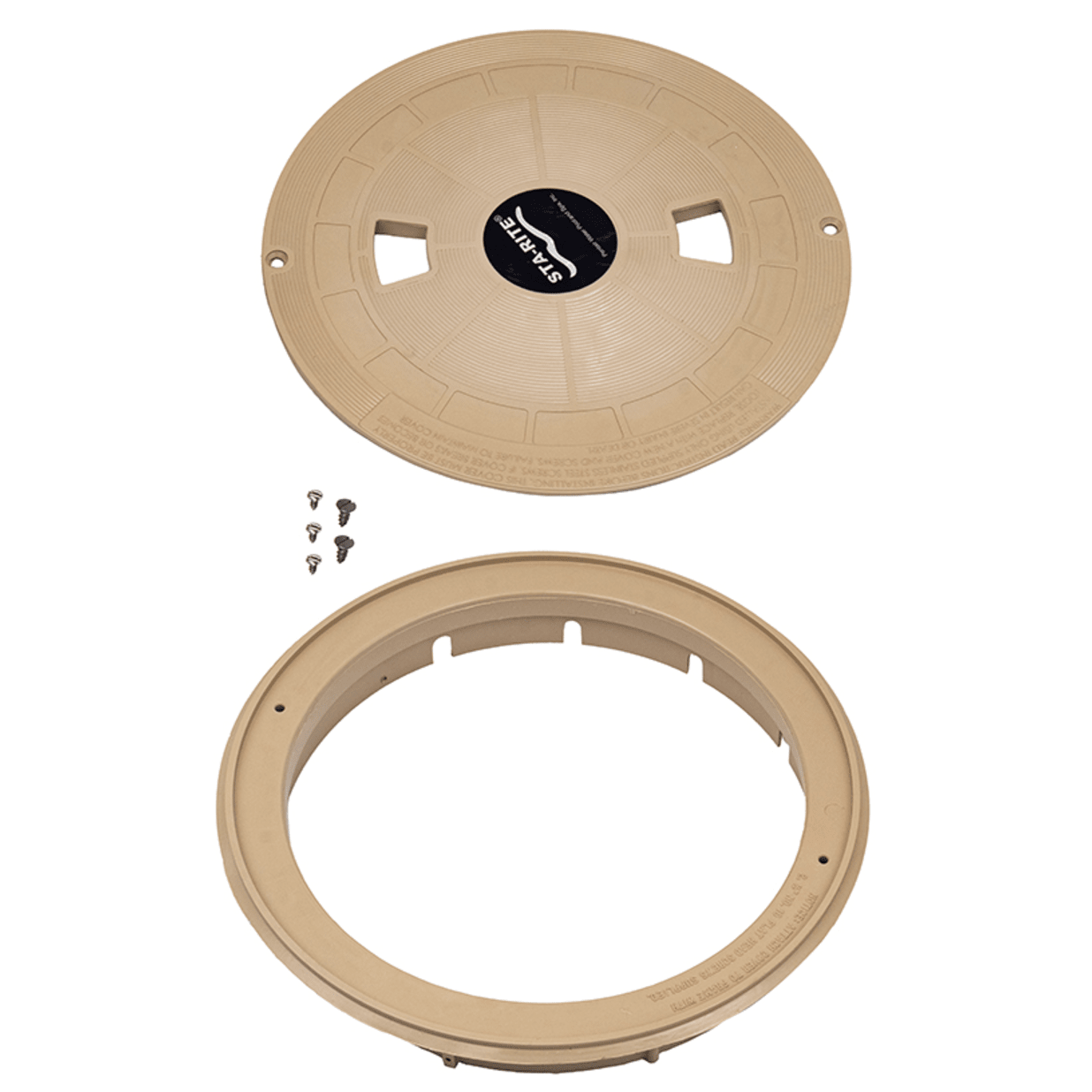 Tan Lid and Collar for SwimQuip U-3 Skimmer