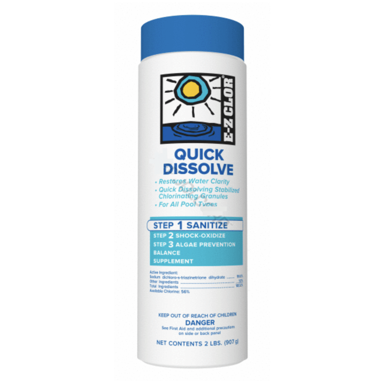 2 lb Quick Dissolve Dichlor Sanitizer