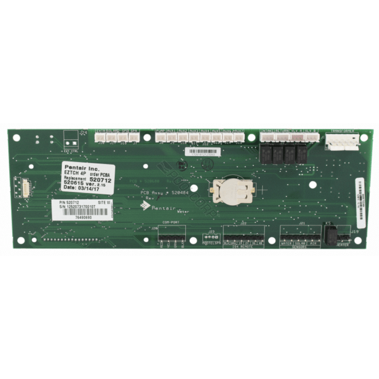 Genuine OEM Single Body UOC Motherboard with 4-Auxiliary For EasyTouch
