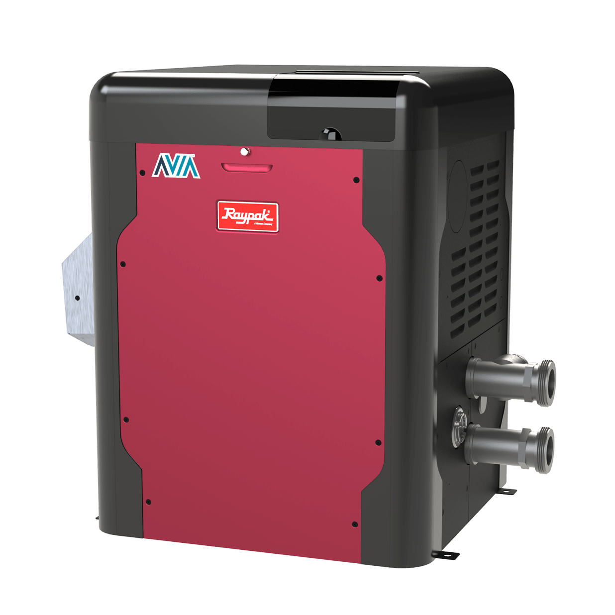 AVIA 399K BTU Natural Gas Low NOx Pool Heater with WiFi, Copper Tubing, 0-10000 Ft. Elevation, P-R404A-EN-C