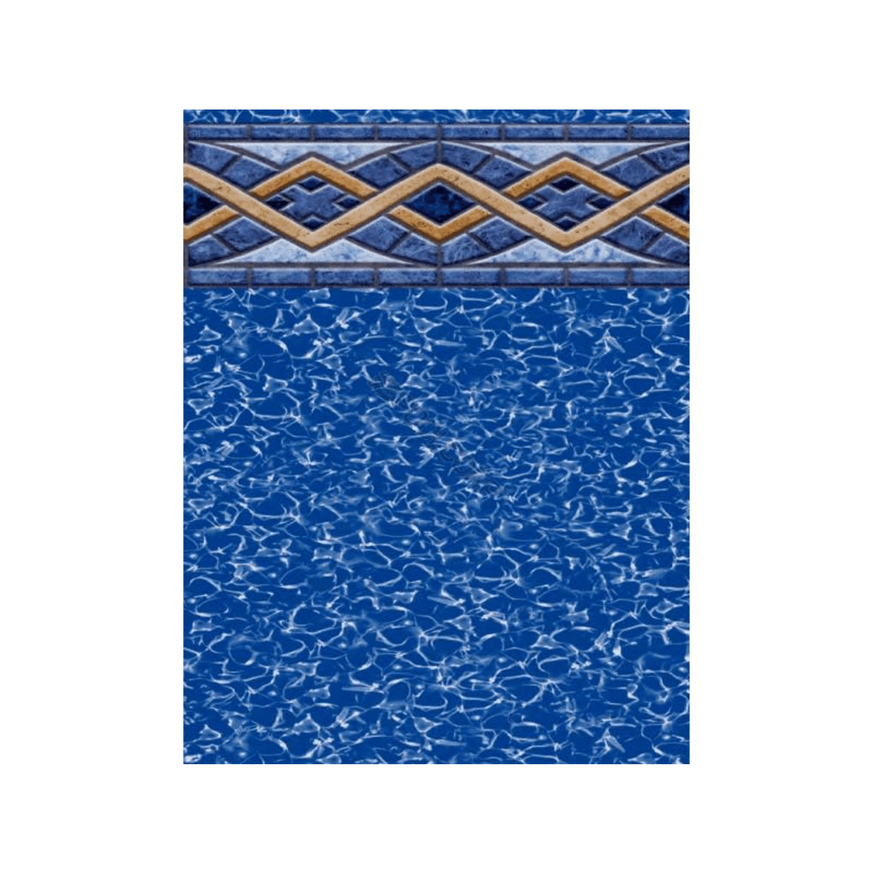 18' X 33' Oval 54" Wall Liberty Unibead Above Ground Liner