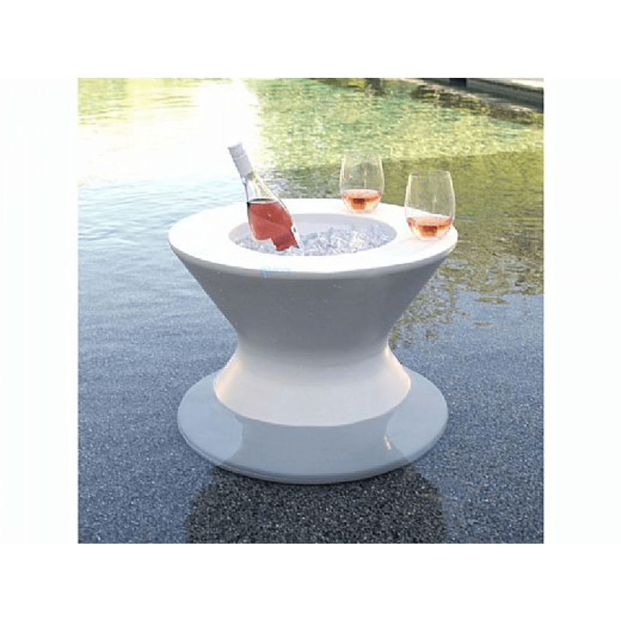 22" Cloud Signature Tall Ice Bin Side Table Without Lid