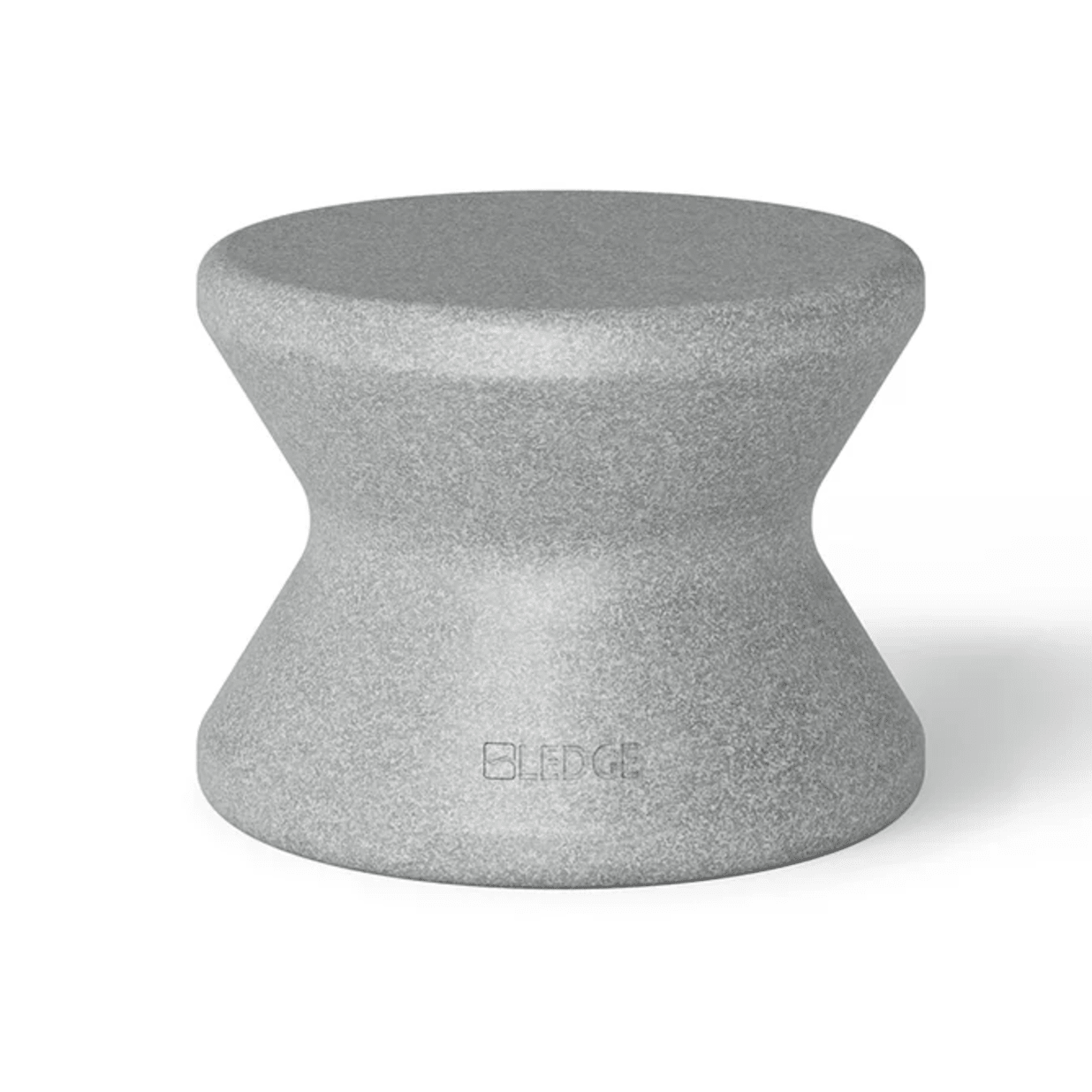 14" Granite Gray Signature Standard Side Table Without Umbrella Hole