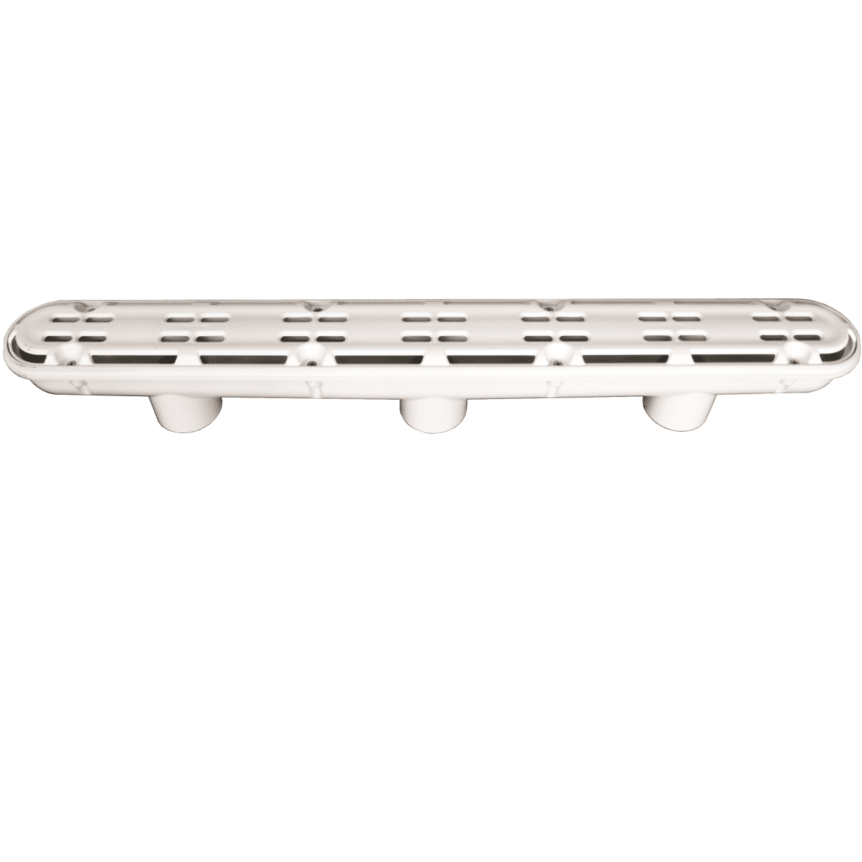 32" Channel Drain Cover without Frame, White
