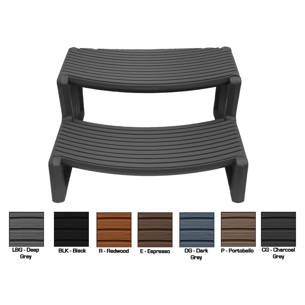 29" Black Universal Handi-Step