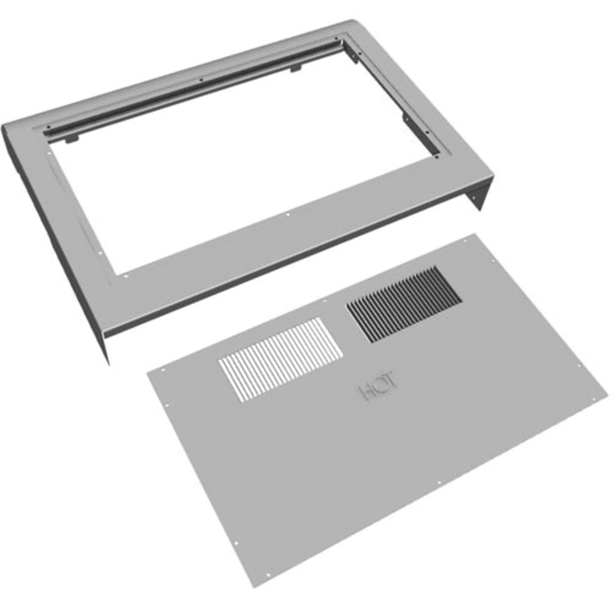 Gray Jacket Top And Flue Cover H250
