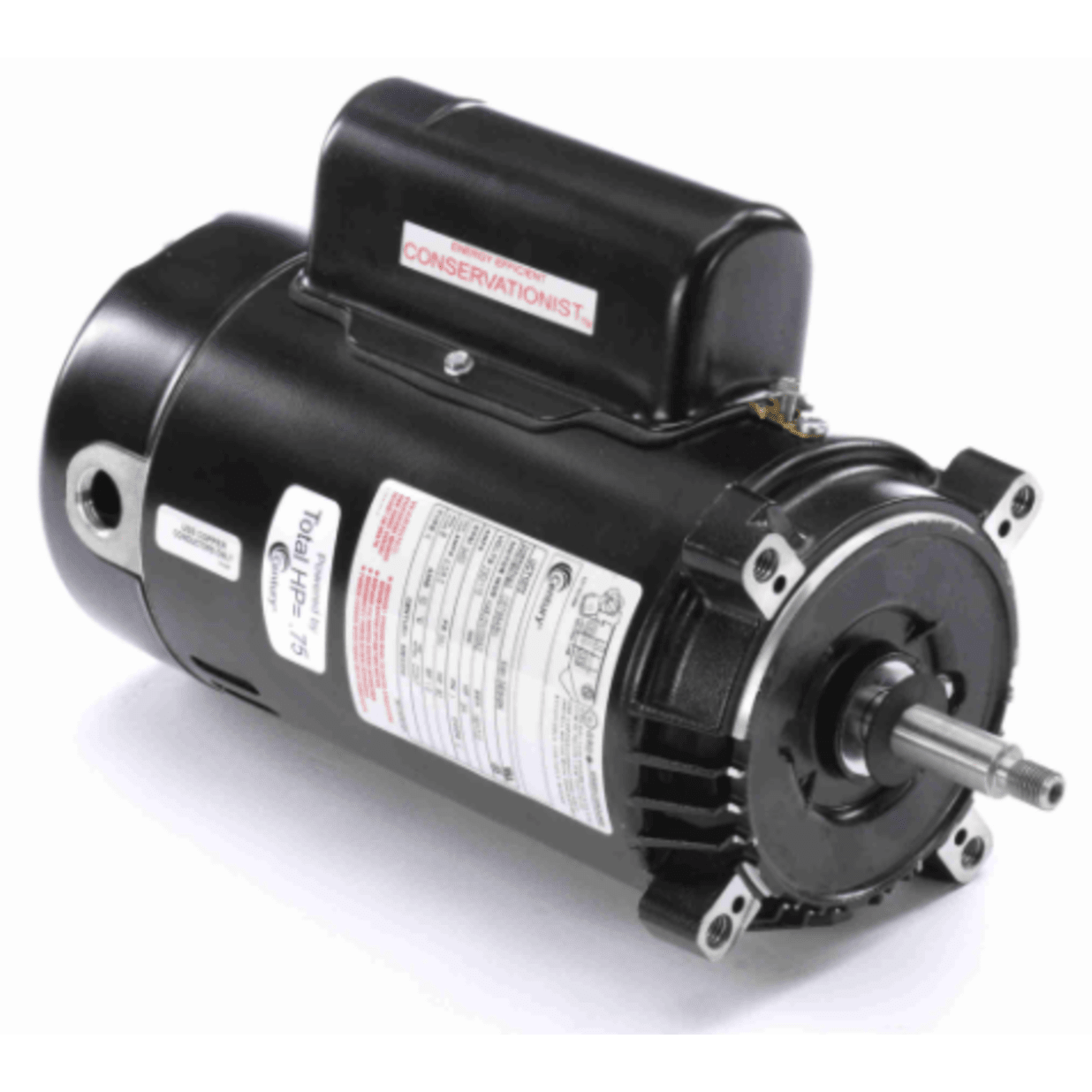 ODP Threaded Pool Filter Motor 0.75HP 115/230V