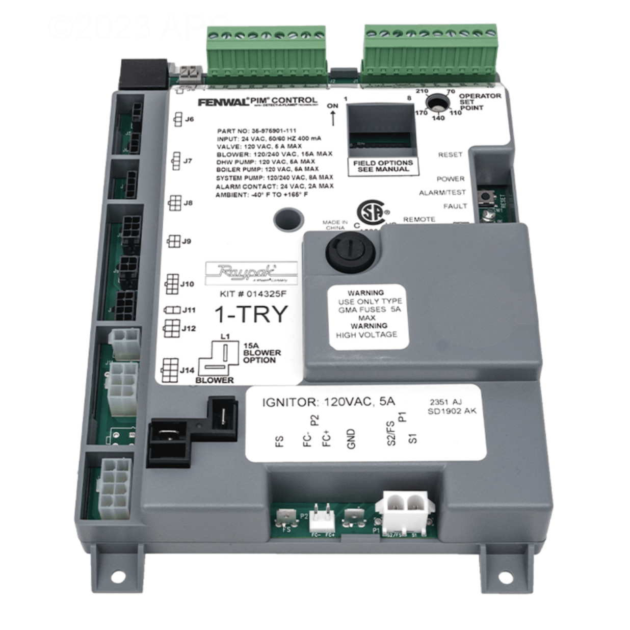 014325F PIM Ignition Control Single Try