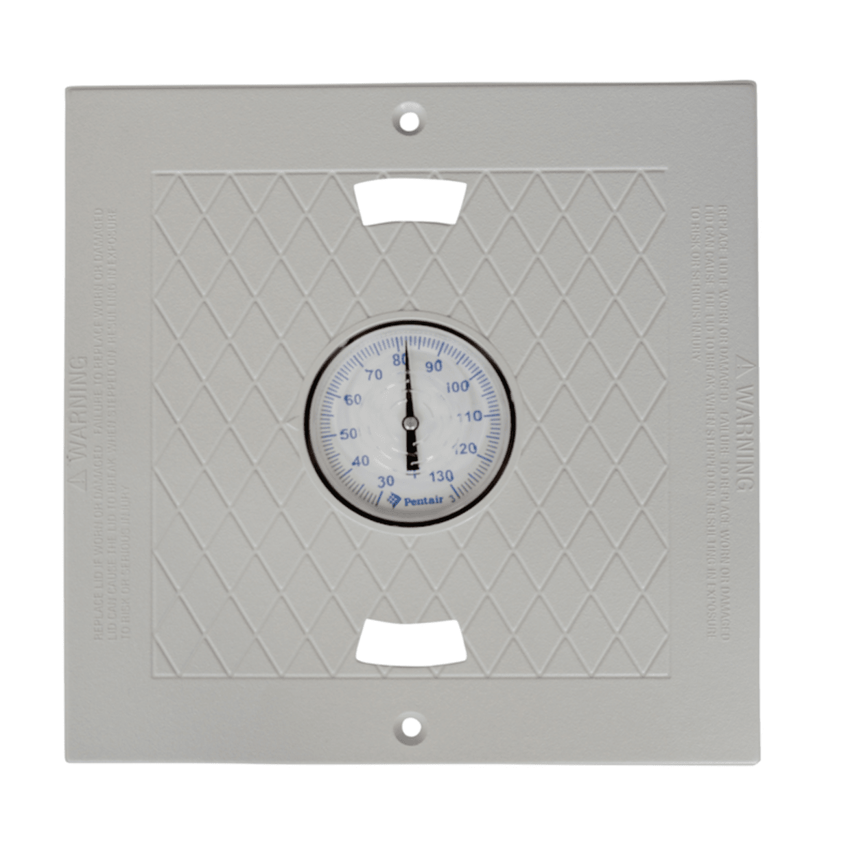 L3 Replacement Square Skimmer Lid with Thermometer For Hayward Skimmers; White
