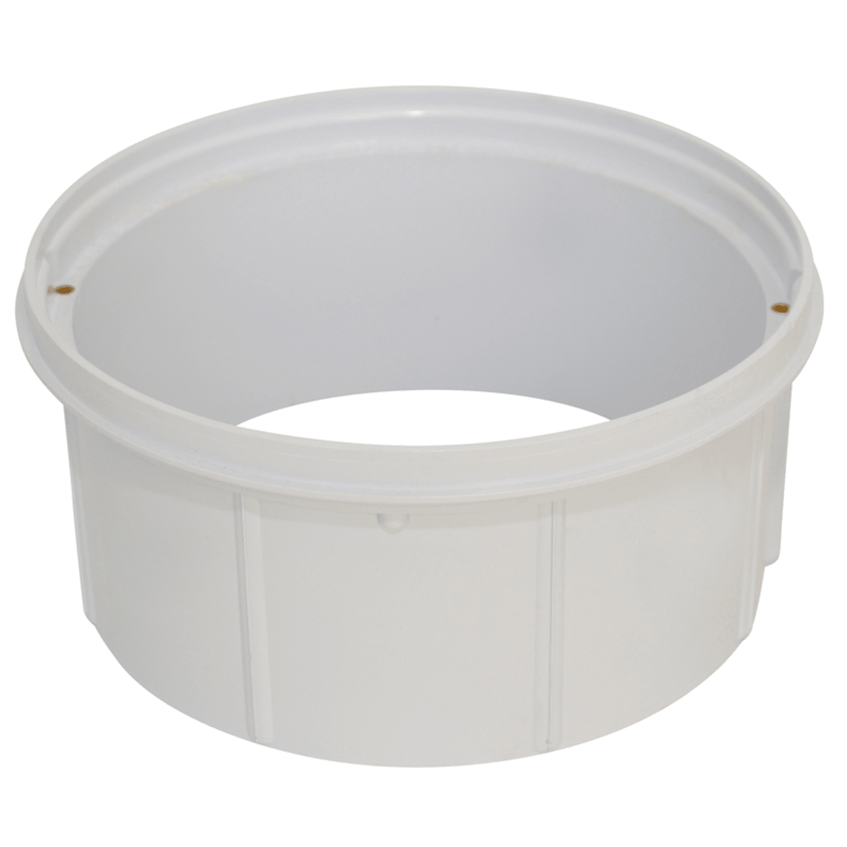 White Bermuda Gunite Skimmers Vinyl Extra Deep Deck Collar
