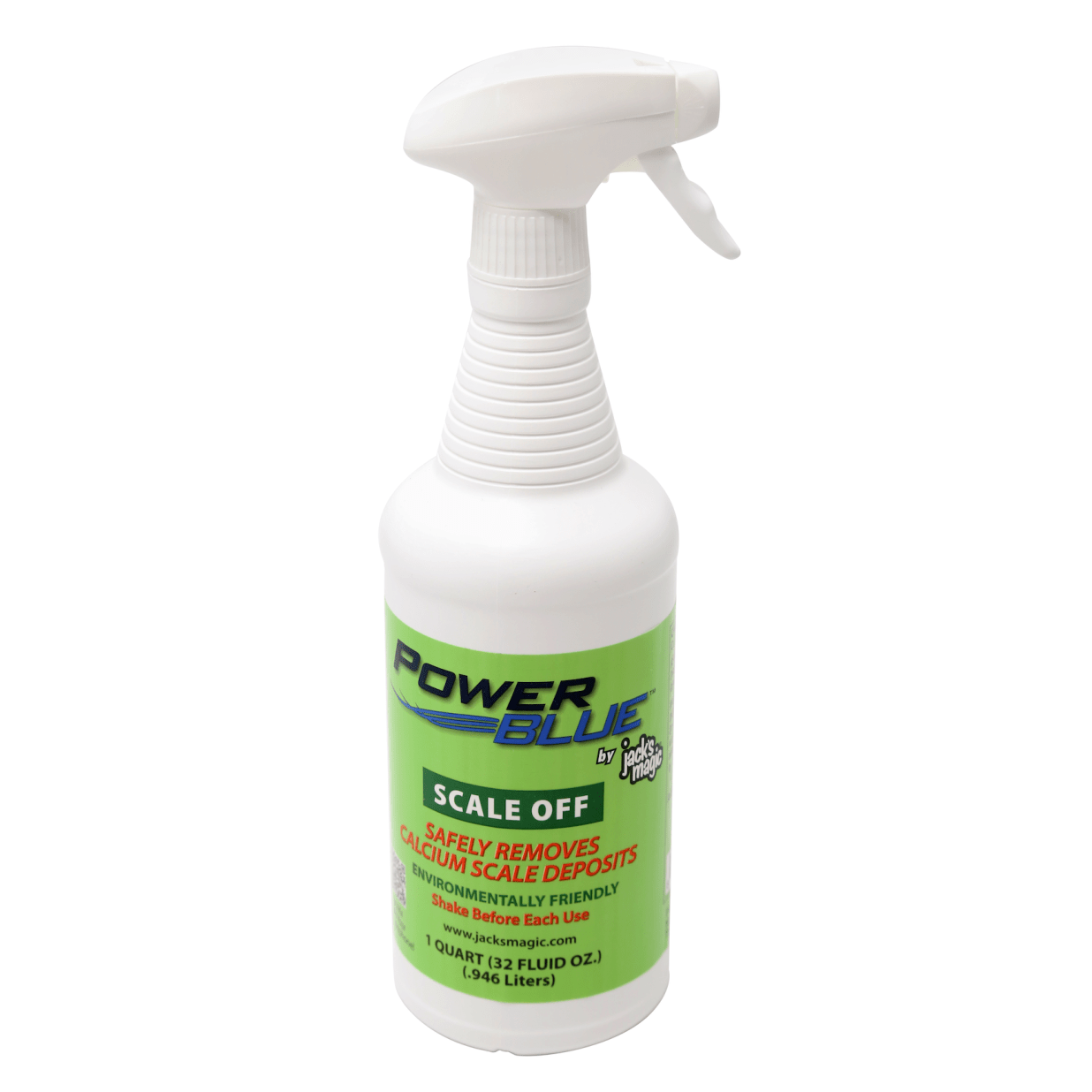Quart Bottle Power Blue Scale Off