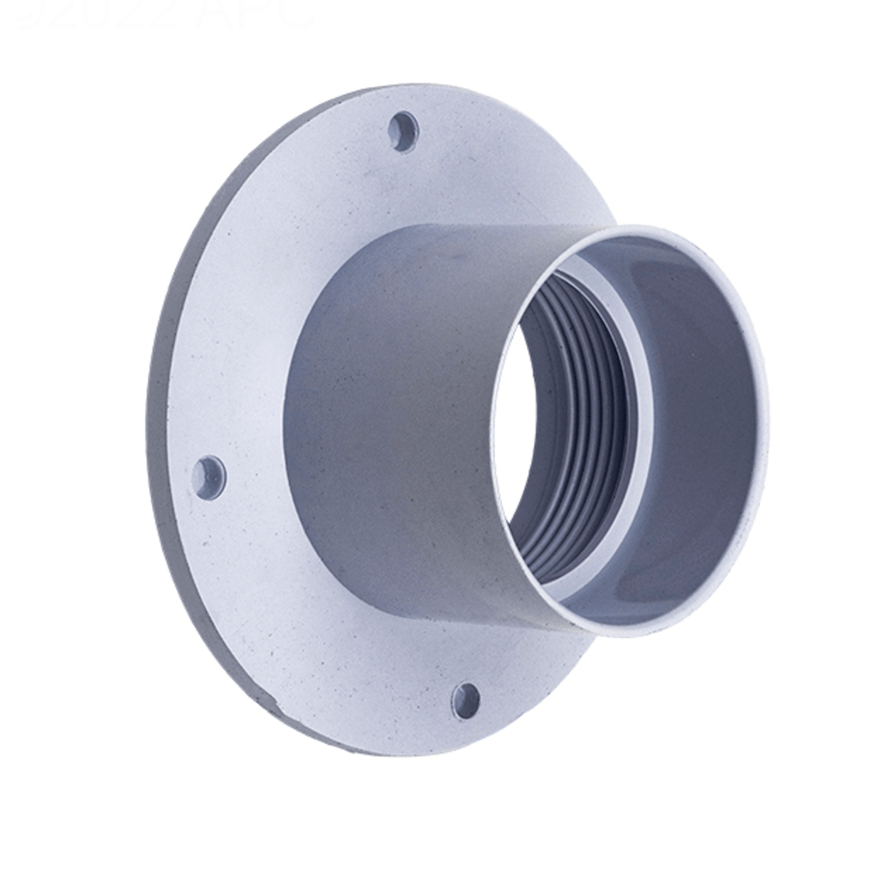 2" Slip Body Insider Fitting for SCH 40 PVC Pipe White