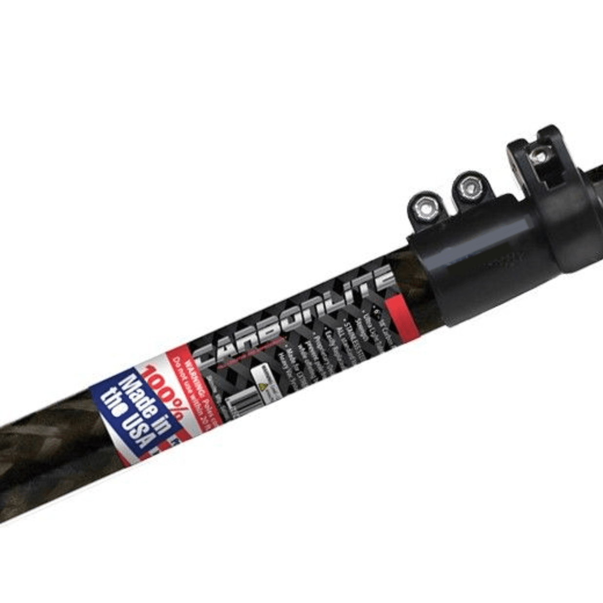 CarbonLite Pole with Lever Lock, 6' - 12', CL612L
