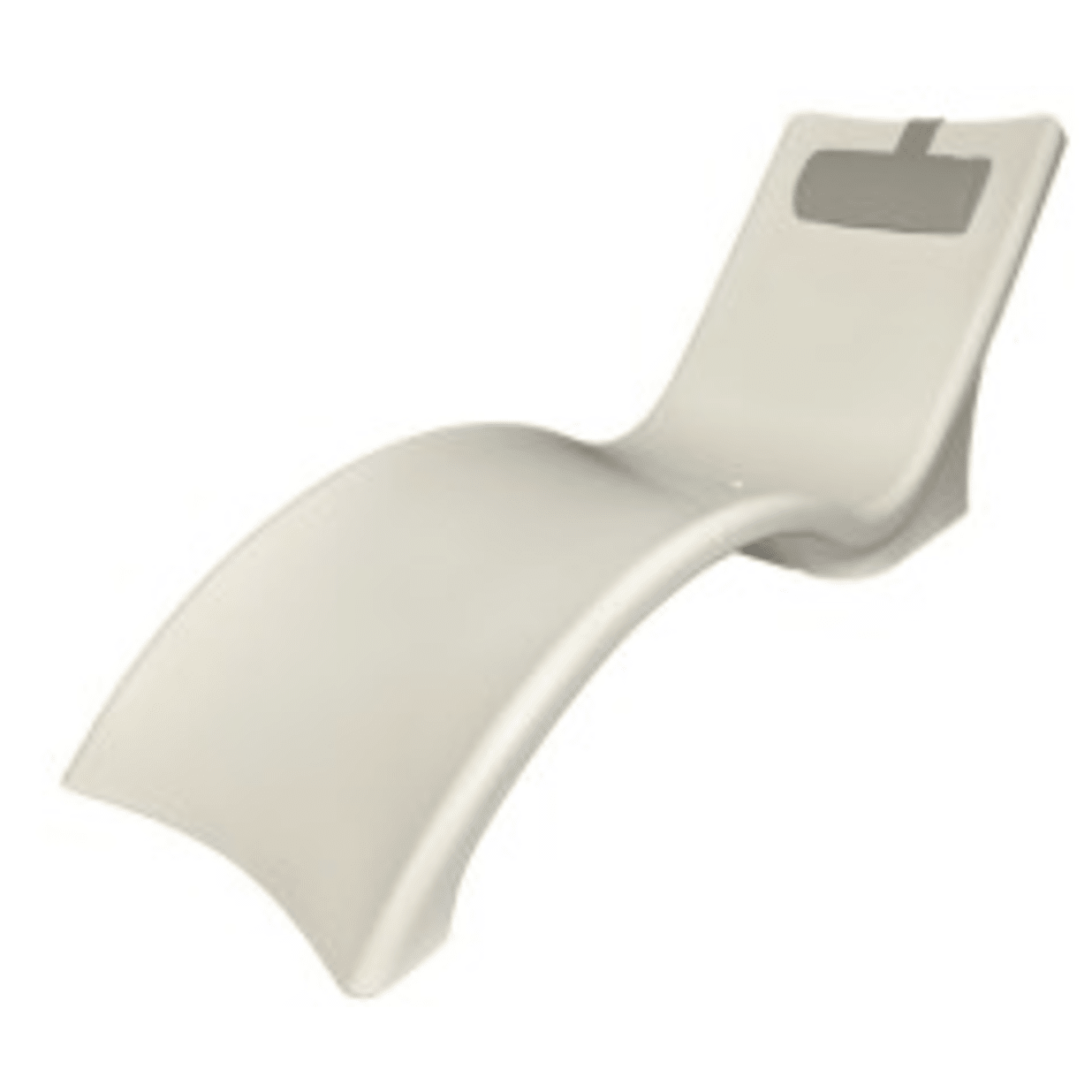 Lounge Chair Head Rest, Grey, GPP-LF-LCH-G