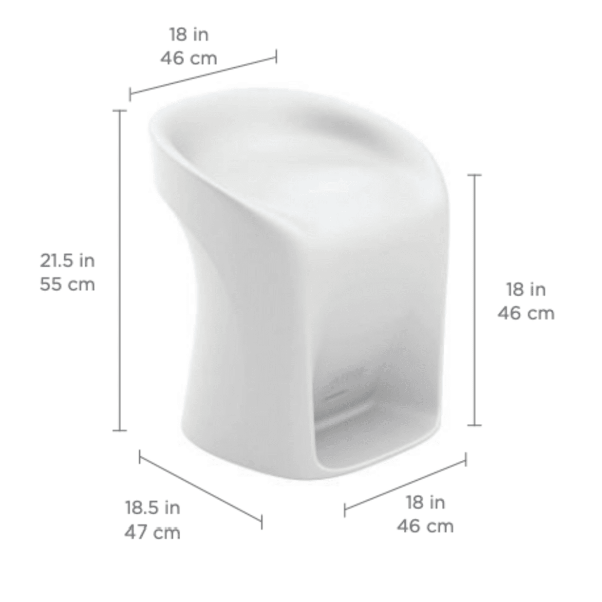 Frost Signature Collection Barstool, Counter Height