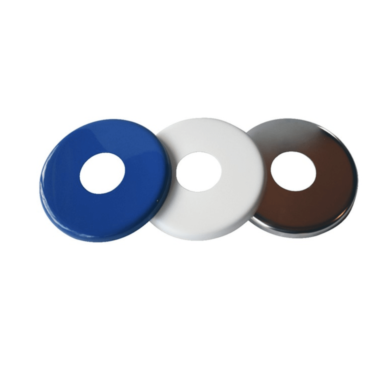 6" Rock Gray Round Escutcheon for 1.90 Tube