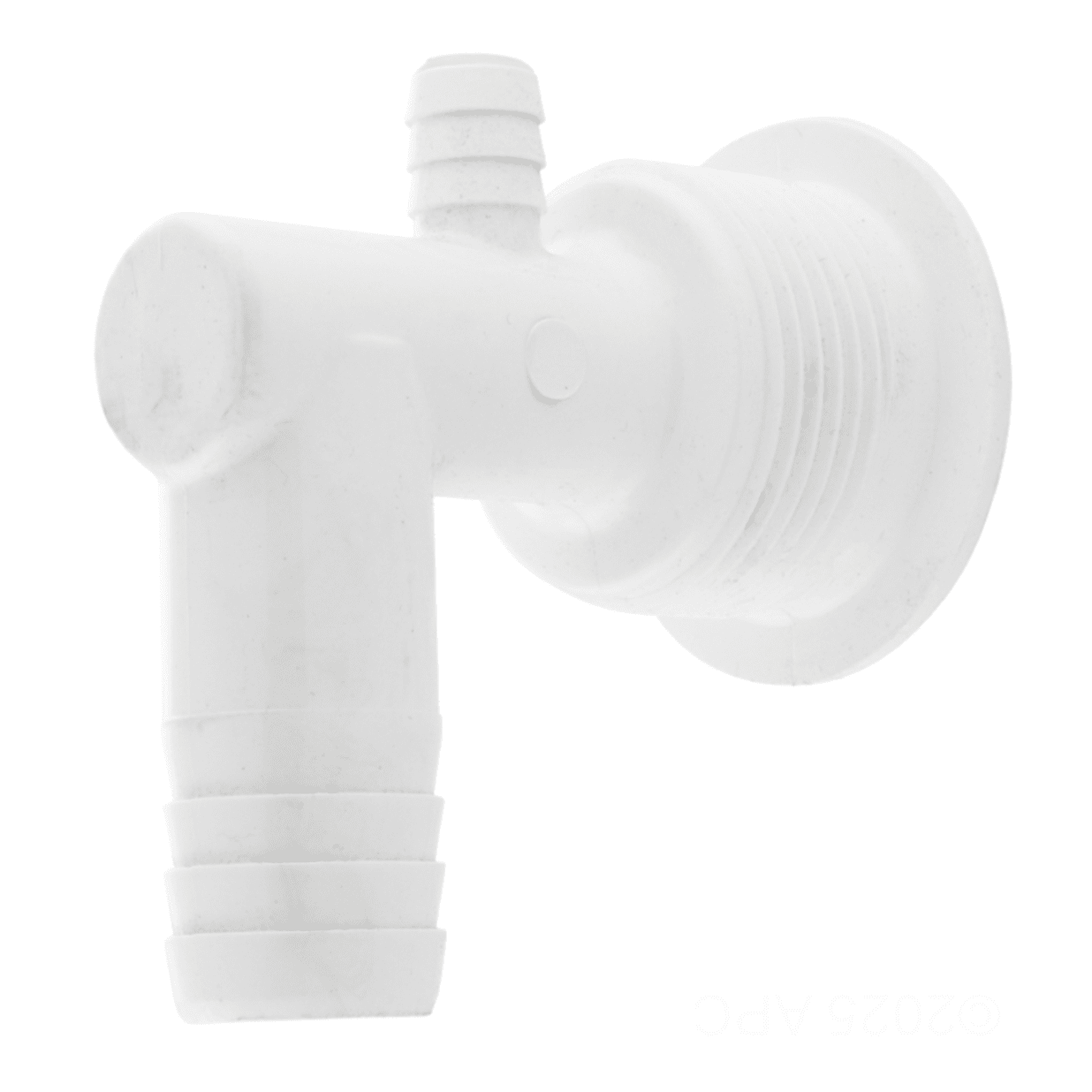 Euro Jet Body, 3/8"Air Barb, 3/4" Water Barb with Check Valve