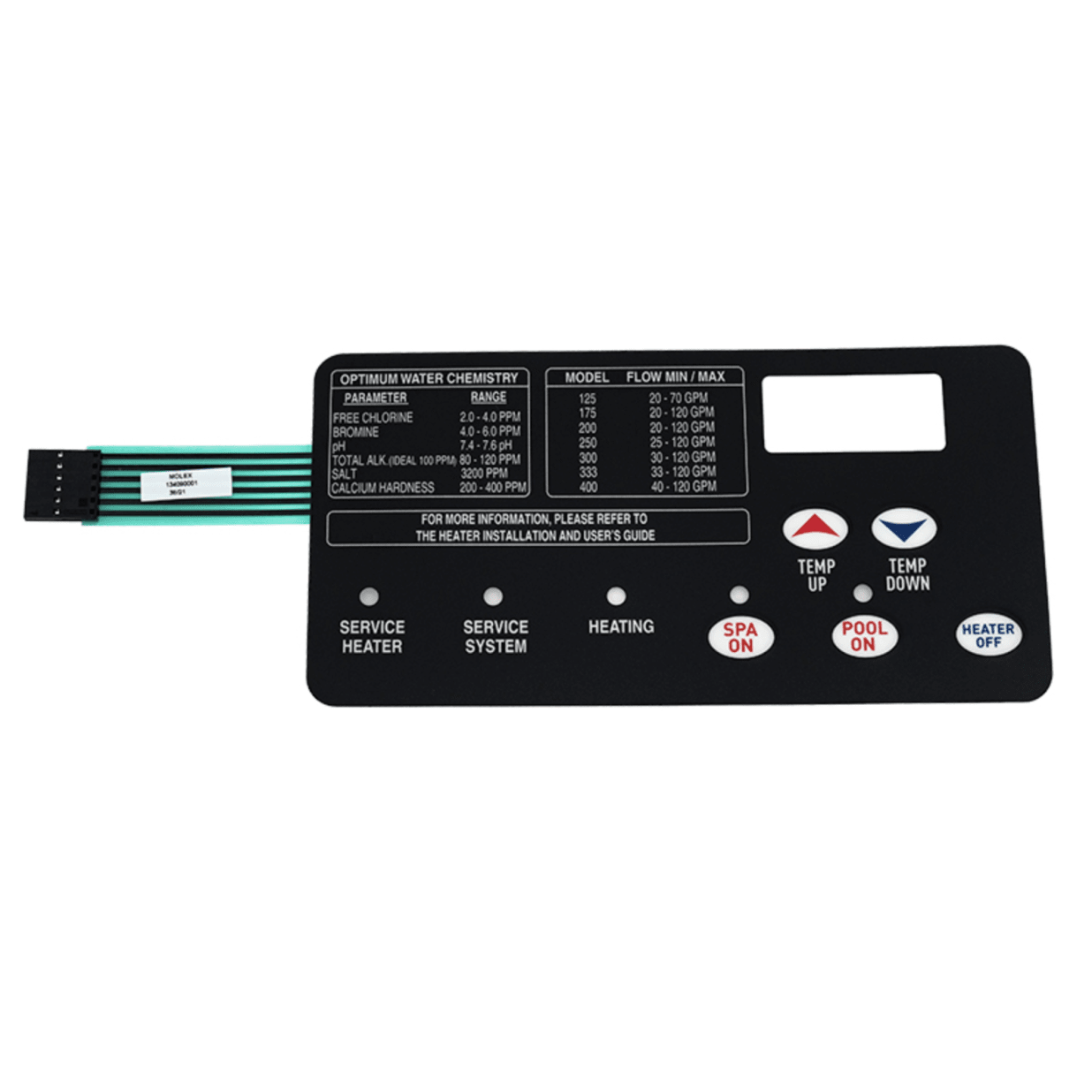 MasterTemp Switch Membrane Pad