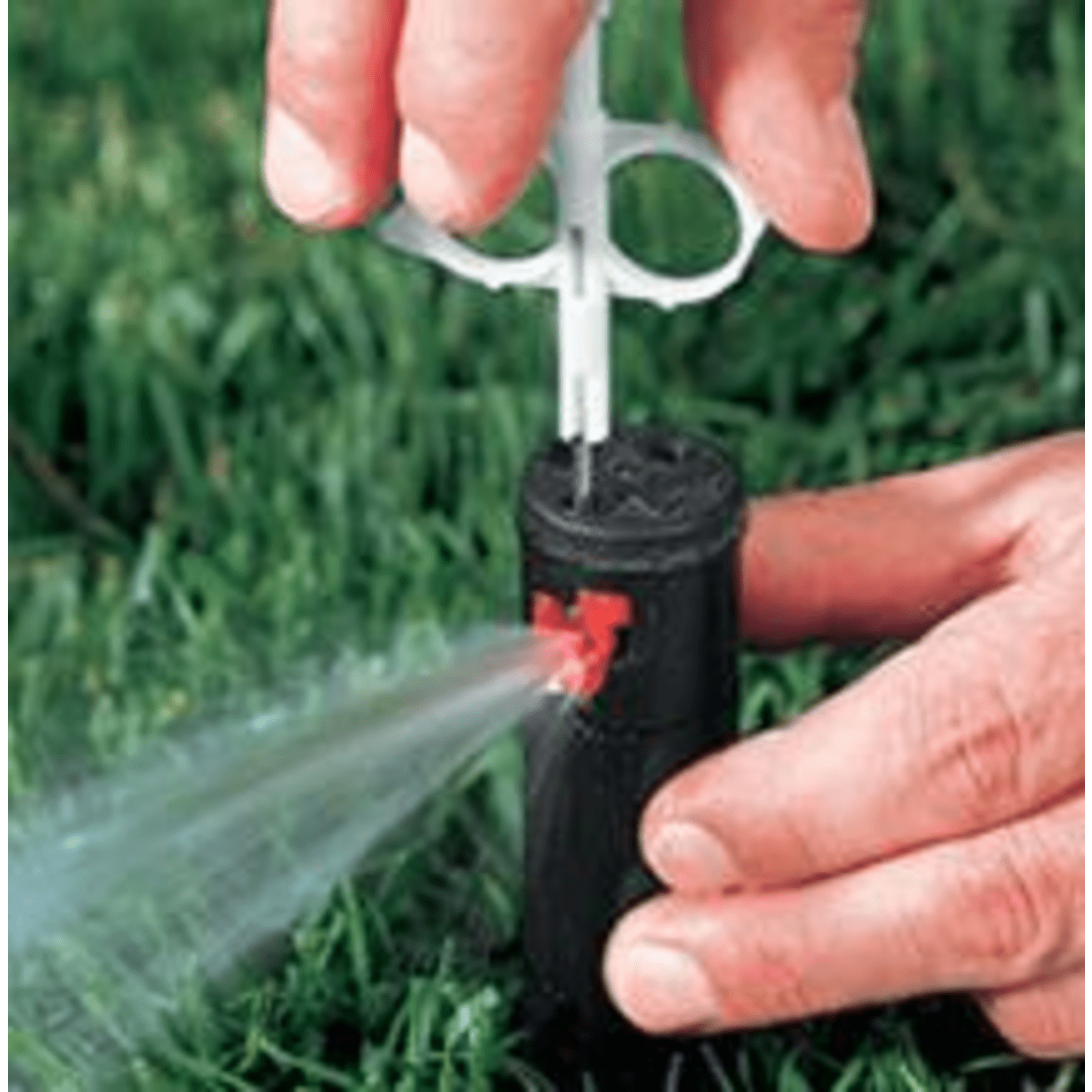 PGJ-12, PGJ Rotor, 12", adjustable from 40° to 360°, ½" inlet, nozzle 2.0 installed