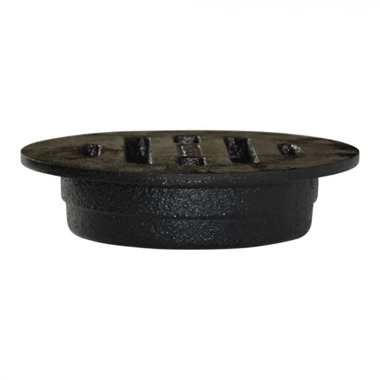 D6, 6" Ductile Iron Round Duracast Grate, Connects To 6" Spee-D Basin & Drain Pipes
