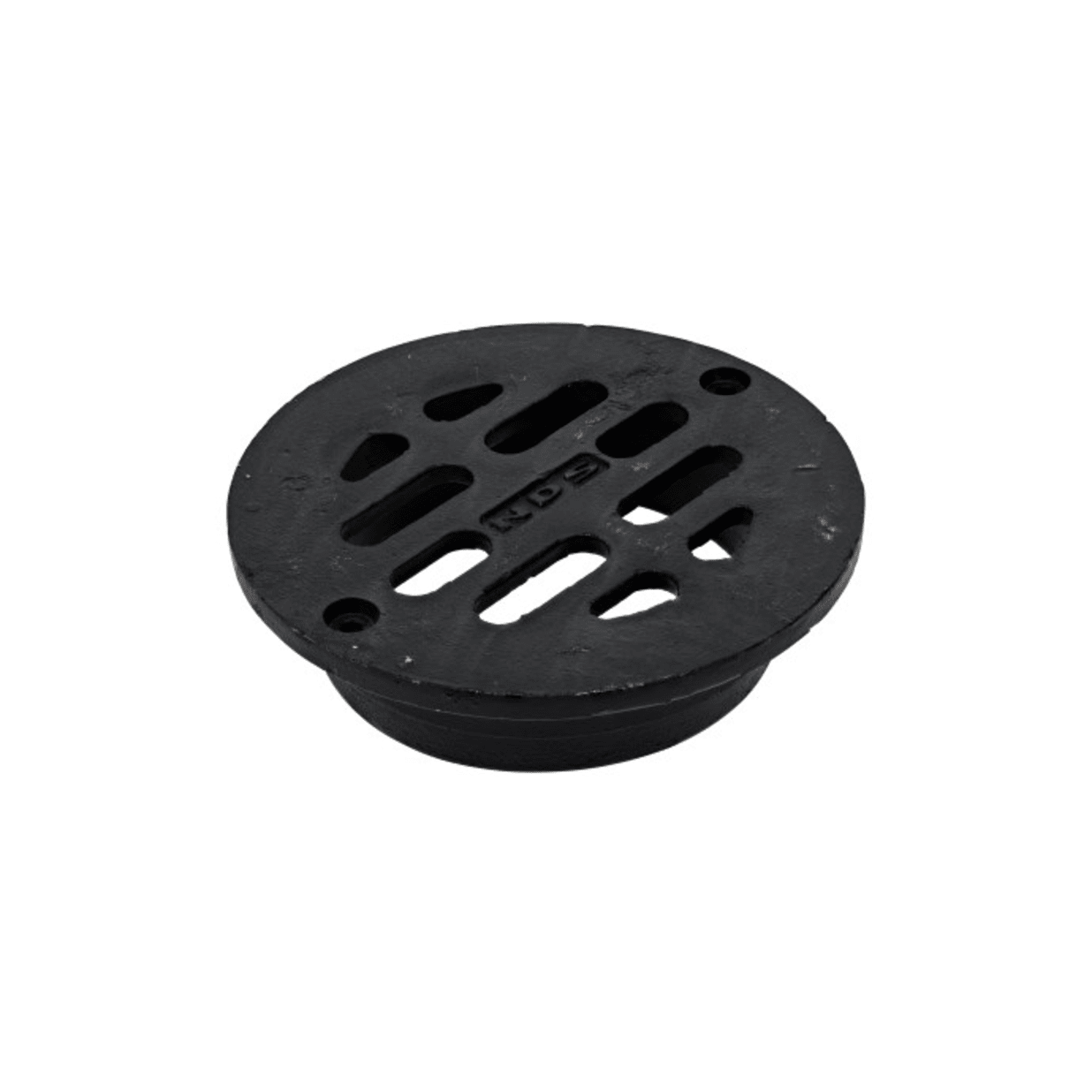 8" Ductile Iron Round Duracast Grate, Connects To 8" Spee-D Basin & Drain Pipes