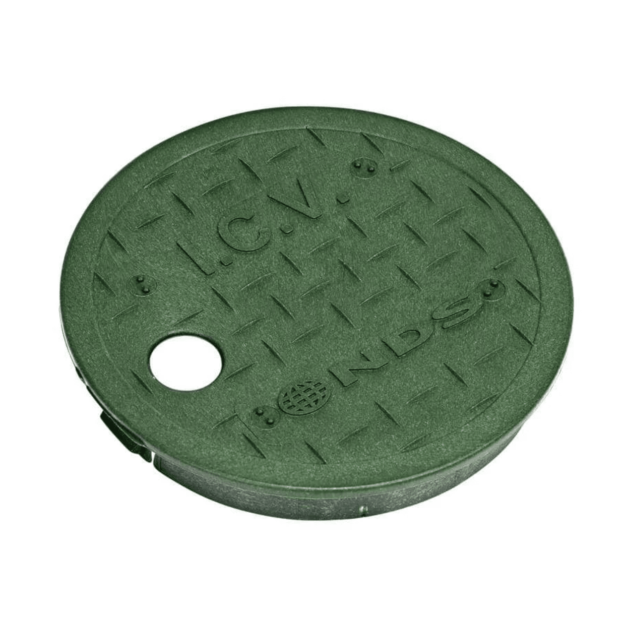 D109-GL, 6" Green Overlapping ICV Cover