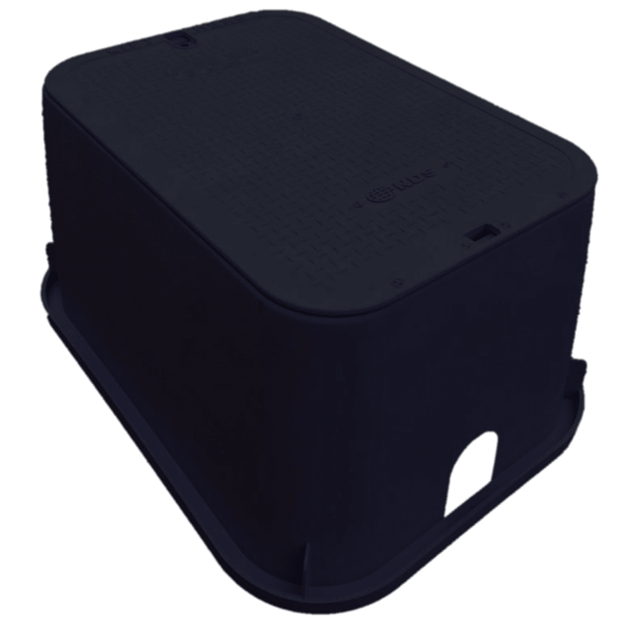 117BC BLK 13" x 20" Standard Series - Black Box / Black Cover, ICV
