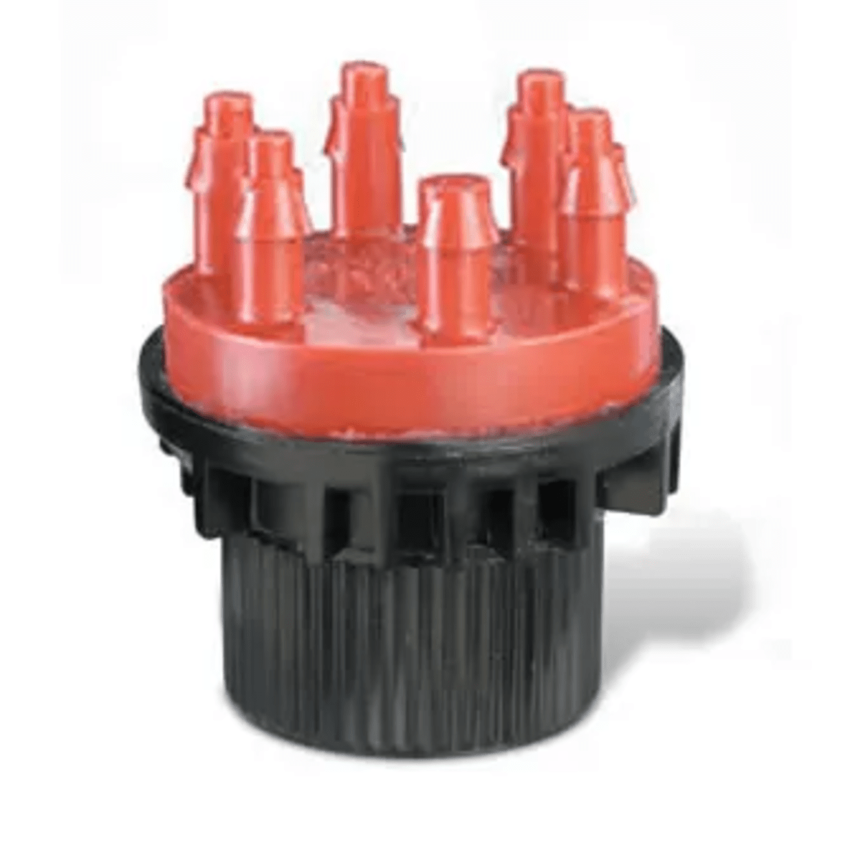 XBT206  - Red Multi-Outlet Xeri-Bug With 1/2" Fpt Inlet And Barb Outlet 2.0 Gph