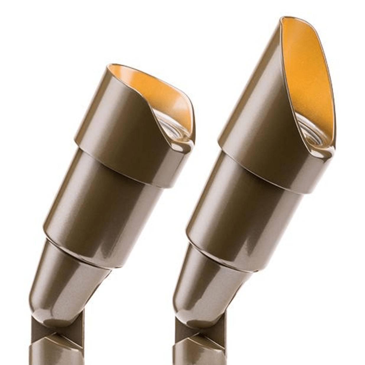 RSECO20WFLBZ, 6-1/2" Bronze Metallic LED RS Up Light 20W 2700K