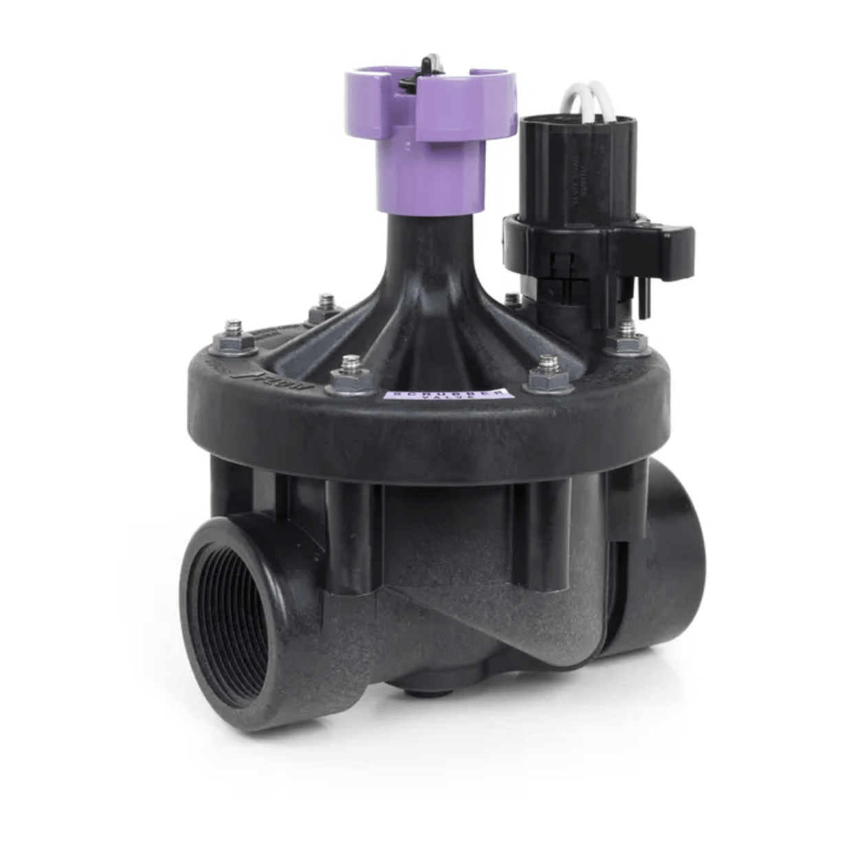 150PESBR - 1 1/2 in. Inlet Inline Plastic Industrial Irrigation Valve (For Reclaimed Water)