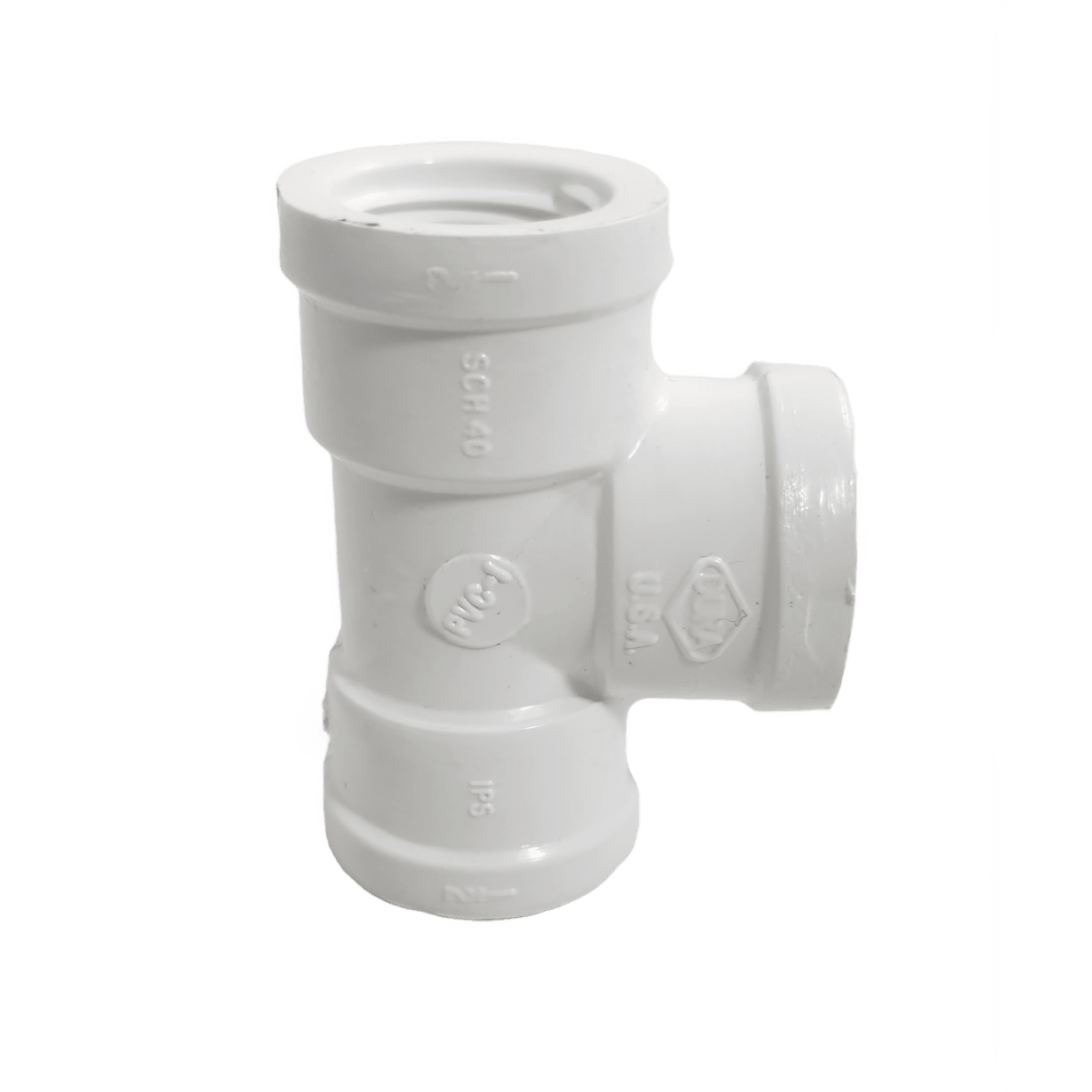 3/4-Inch Tee, Fipt x Fipt x Fipt, Box of 100
