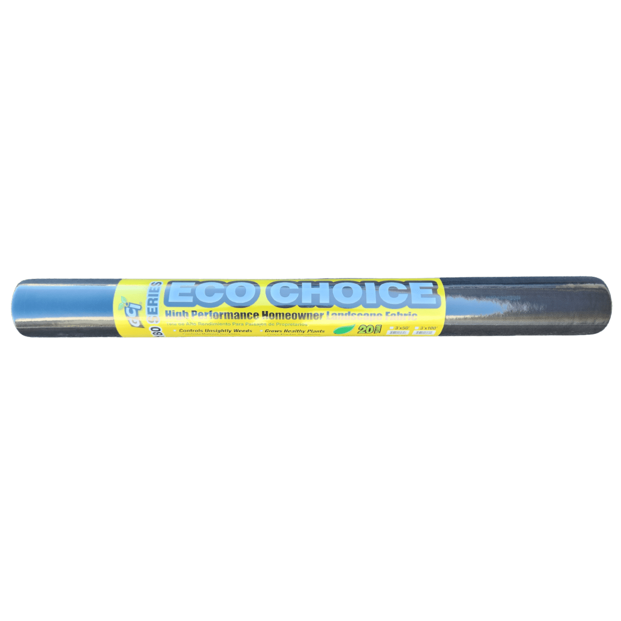 3' X 100' - 180 Series - Eco Choice - High Performance Homeowner Black Prospun 1.5 Oz Landscape/Filter Fabric