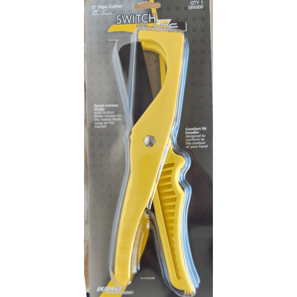 SB6000, 2" Switchblade Pro W/Ptfe Coated Blade
