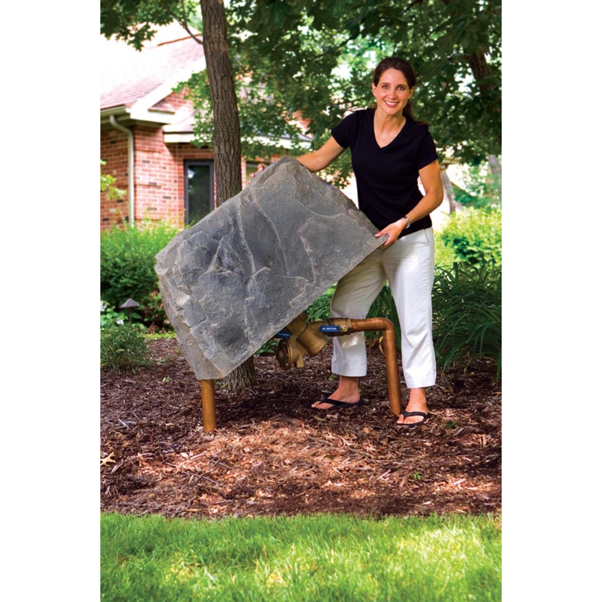 Mock Rock, Model 110-FS, Fieldstone